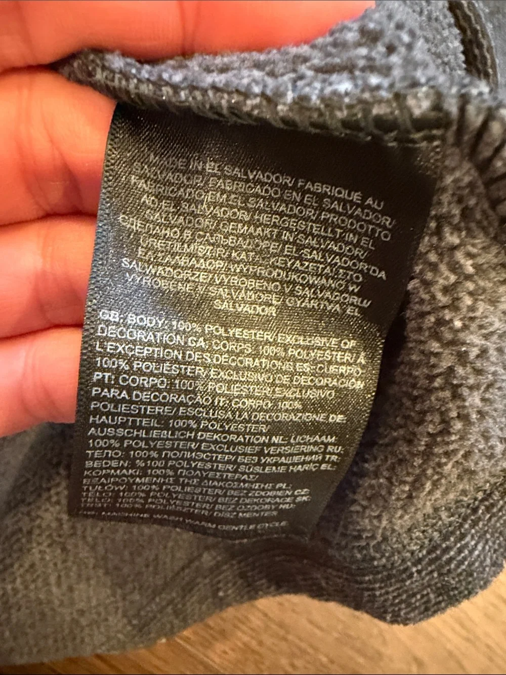 The North Face lightweight quarter